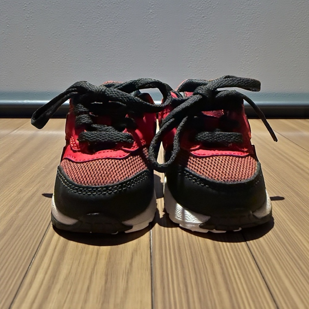 Nike Vibrant Red and Black Kids Sneakers